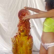 Alana SexyMessyBabes: Eating Contest Pt 2