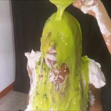 RevSlymsford: Embarrassed Ana Trashed With Pies + Slime In Her Underwear