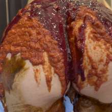 Wamgirlx: Food Sploshing with a Sex Toy Orgasm