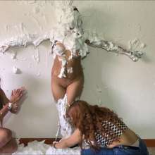 RevSlymsford: Genesis Faces The Pie Barrage Firing Squad: Ends Nude