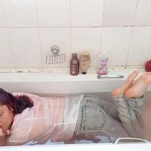 Thefetishgirl: Getting Soaking Wet IN MY Blouse