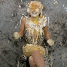 SlapstickStuff: Eliza In Two More SlapstickStuff Scenes... All Edited!