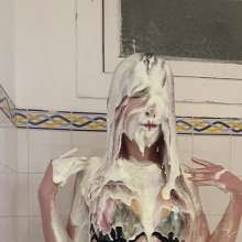 Mia_Mur: Honey!  And 6 Whole Can Whipped Cream Pies!  Sexy!  Vertical