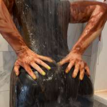 bsmessybakery: Naughty messy shower