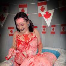 MissNoire - EffToy: Ohhh Canada Day Marshmallow Fluff and Cake Sitting Session