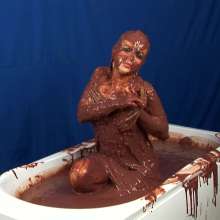 Lara_eurowam: Judith Is Back for Another Chocolate Bath-T480c4