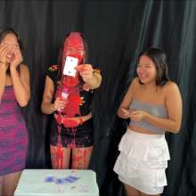 RevSlymsford: Lowest Card Loses:  Sisters Dulce, Kellie and Nathalie
