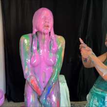 RevSlymsford: Lowest Card Loses!  The Naked Messy Forfeit Trashing