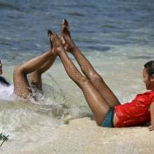 Owen: May and Jane, Dual Fishnets--Photos