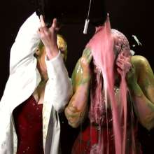RevSlymsford: Messy Jessie's Revenge!  Cherry Gets Slimed In Buzz Words