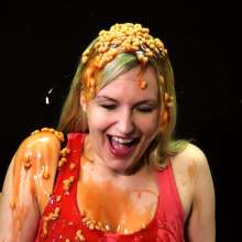 RevSlymsford: Messy Jessie's Revenge!  Cherry Gets Slimed In Buzz Words