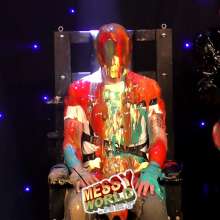 LiquidX: Gabriel Penner Human Hangman Tied Up and Gunge Tank