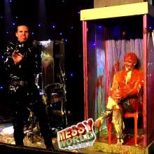 LiquidX: Gabriel Penner Human Hangman Tied Up and Gunge Tank
