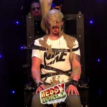 LiquidX: Gabriel Penner Human Hangman Tied Up and Gunge Tank