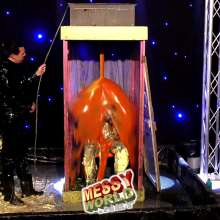 LiquidX: Gabriel Penner Human Hangman Tied Up and Gunge Tank