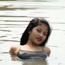Owen: Mitch in the Pond!  Photos