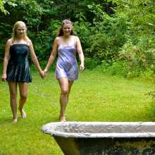 dlodoski: Stormy and Sativa in the Mud Tub--Photos