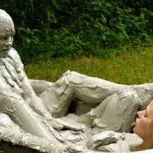 dlodoski: Stormy and Sativa in the Mud Tub--Photos