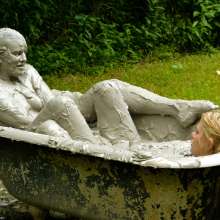 dlodoski: Stormy and Sativa in the Mud Tub--Photos
