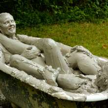 dlodoski: Stormy and Sativa in the Mud Tub--Photos