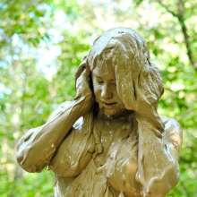 dlodoski: Summer, Mighty Wet Aphrodite in the Mud Tub--Photos