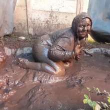 Darkabyss445: Muddy Jersey, Lingerie and Socks Orgasmic Fantasy
