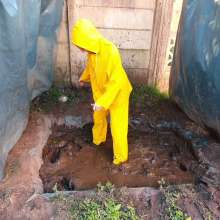 Thefetishgirl: Muddy Rainwear Fun