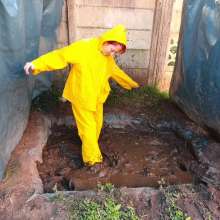 Thefetishgirl: Muddy Rainwear Fun