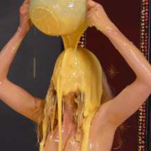 HotWamHD: Rebecca's Custard Lingerie Thrills in the UMD store