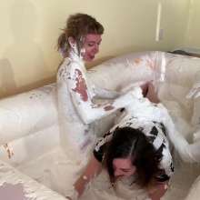 RevSlymsford: Ref Alison Pulled In Too: 3 Girl Marshmallow Fun + Stripping