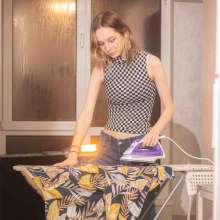 Wet Live Team: She Ironed Her Shirt to Get Completely Wet--fully-dressed