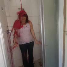 Thefetishgirl: Shower Gunge Tank