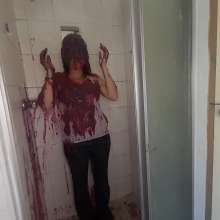 Thefetishgirl: Shower Gunge Tank