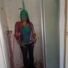 Thefetishgirl: Shower Gunge Tank