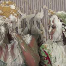 Anglefan: Brooke and Laura nicely slimed!