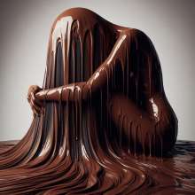 splathair2020: AI Women and Chocolate, kept it simple