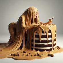 splathair2020: AI the Peanut Butter-iest women ever?