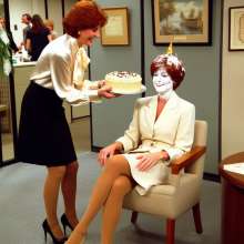 skirtpie: Another office birthday