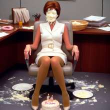 skirtpie: Another office birthday