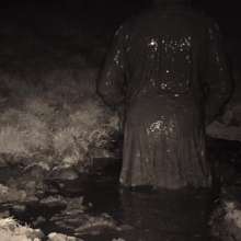 Swamp Angel: 80 Infrared Mud Mini Skirt