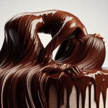 splathair2020: AI Women and Chocolate, kept it simple