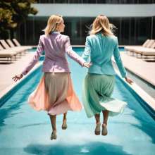 soakher: The office ladies pool party  Preview