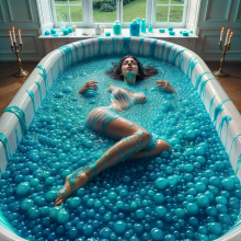 Bobographer: Francesca tries the Bloo Goo