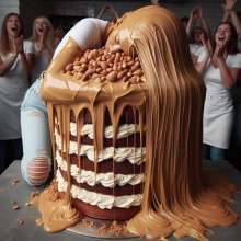 splathair2020: AI the Peanut Butter-iest women ever?