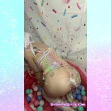 moreshameless: Aftermath of Clown Girl's 1st Slime to the Face