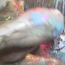 messybadger: A MessyBadger Gets Dirty to Cool Down From the Summer Heat!