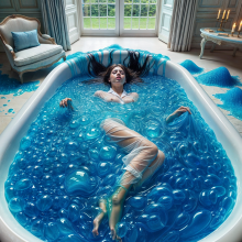 Bobographer: Francesca tries the Bloo Goo