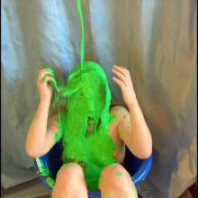 Chloe of PieroProductions: Chloe G In... Stuck and Slimed
