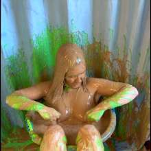 Chloe of PieroProductions: Chloe G In... Stuck and Slimed