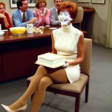 skirtpie: Another office birthday